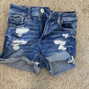 American eagle jean shorts
